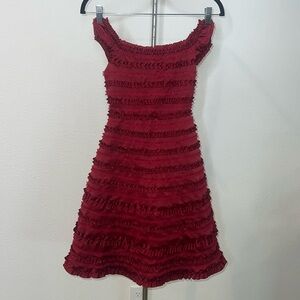 Biscotti Ruffled Dress